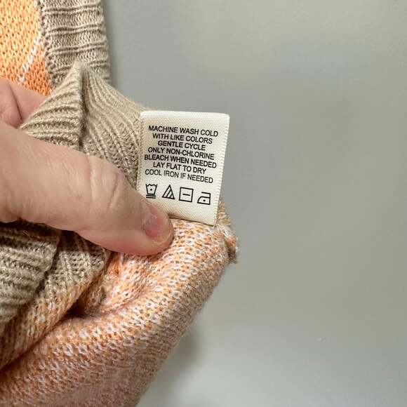 No Comment NY-LA Argyle Cropped Sweater Vest, Sz L - Picture 5 of 5